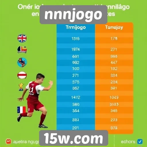 Desempenho do nnnjogo em comparação com concorrentes