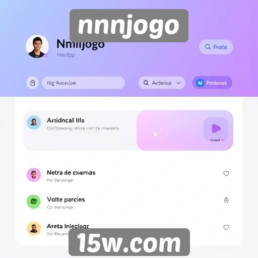 Avaliação da interface do usuário do nnnjogo